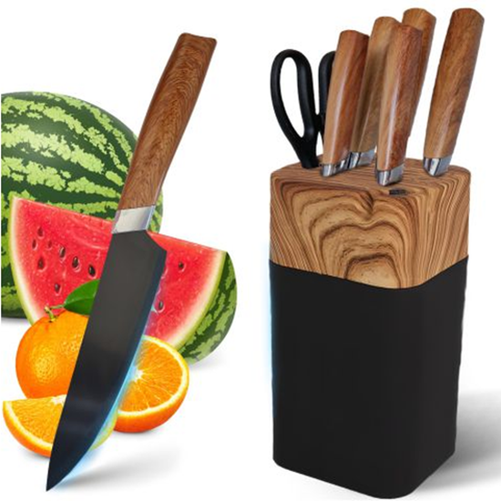 Изображение Heesem OR997 Set of knives with a stand (7 pieces)