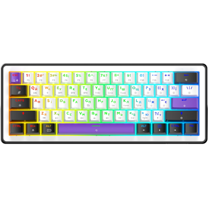 Attēls no Hellyberry (Powered by Hator) HK60WL Wireless gaming keyboard ENG/UA/RU