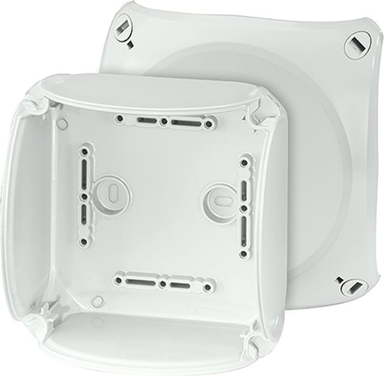 Picture of Hensel Puszka odgaena n/t bez zacisków 130 x 130 x 77mm szara IP66/67 KF 0600 H (62000085)