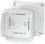 Picture of Hensel Puszka odgaena n/t bez zacisków 130 x 130 x 77mm szara IP66/67 KF 0600 H (62000085)