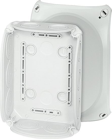 Picture of Hensel Puszka odgana 180 x 130 x 77 bez zacisków IP66 szara DK 1000 GZ (62000156)