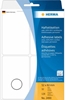 Изображение HERMA Multi-purpose labels 52x82 mm white paper matt hand inscription 128 pcs.