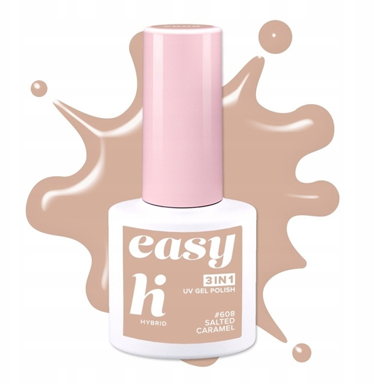 Picture of Hi Hybrid HI HYBRID Easy 3w1 Lakier hybrydowy nr. 608 Salted Caramel 5 ml
