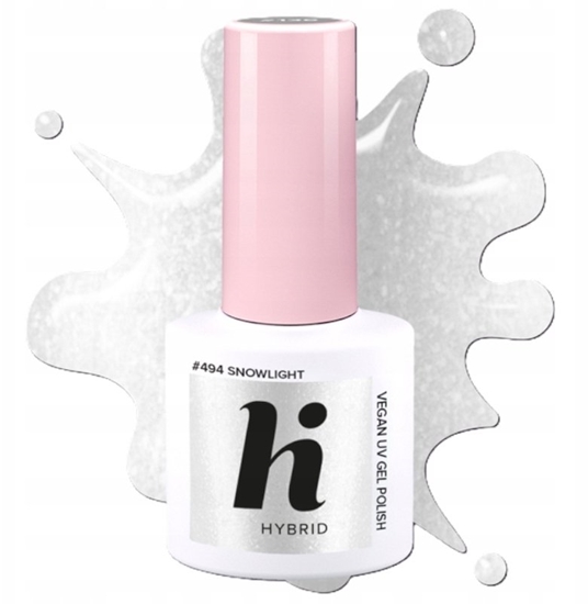 Picture of Hi Hybrid HI HYBRID Frosted Fairytale Lakier hybrydowy 494 Snowlight 5 ml