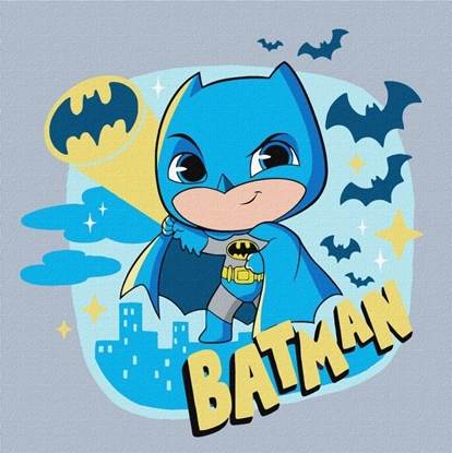Picture of Ideyka Malowanie po numerach IDEYKA, 25x25 cm, Batman: Bohater Ciemnoci, 1 szt.