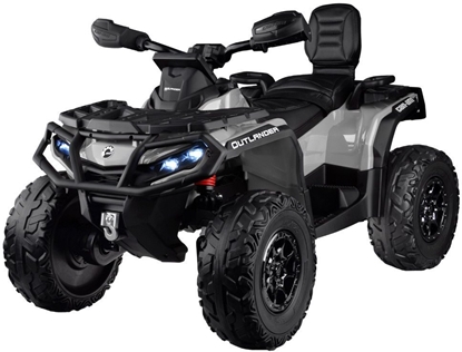 Attēls no Import SUPER-TOYS Quad na akumulator dla dzieci 2 osob CAN-AM OUTLANDER 4x4 EDUKAMP