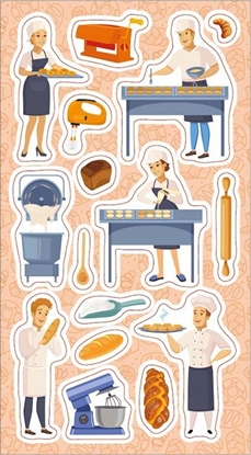 Picture of Incood Naklejki Piekarz