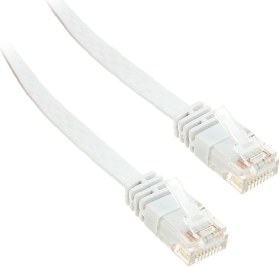 Picture of InLine 0.5m - kabel sieciowy U/UTP - 1000 Mbit - Cat.6 - RJ45 - biay (71655W)