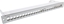 Picture of InLine InLine® Blank Patch Panel with pull-out 19" 24 Port 1U light grey RAL7035