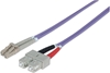Изображение Intellinet 751049 InfiniBand un optiskās šķiedras kabelis 1 m LC SC Violets