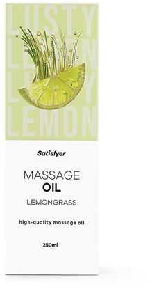 Изображение Intimeco SATISFYER_High-Quality Massage Oil olejek do masau Lemongrass 250ml