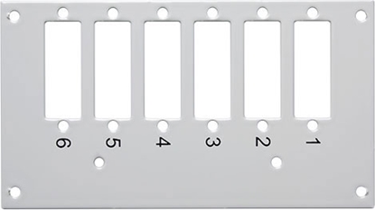Attēls no Intronics Oem MINI FIBER PANEL FRONT 6 PORT