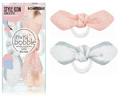 Picture of InvisiBobble Bowtique Nordic Breeze Summer Lemming Go Duo Hair Elastic
