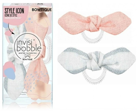 Picture of InvisiBobble Bowtique Nordic Breeze Summer Lemming Go Duo Hair Elastic