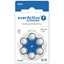 Picture of Izmērs 675 |  baterijas 1.45V everActive Zn-Air PR44 iepakojuma 6 gb.