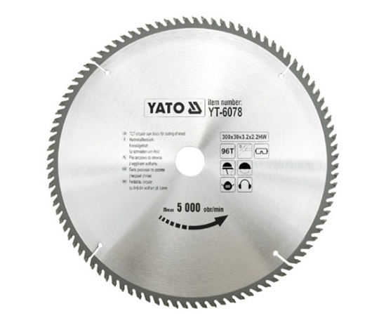 Picture of Yato Pia tarczowa do drewna 300x30mm 96z YT-6078
