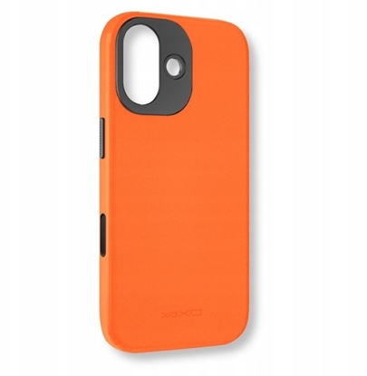 Attēls no Yaxo Leather Gear Slim Case do iPhone 17 Pomaraczowy (YX-LGSC17)