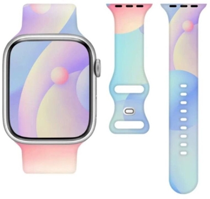Attēls no Yesido Pasek Silikonowy Apple Watch 38/40/41mm (97+110) wielokolorowy