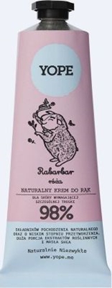 Picture of Yope krem do rk, Rabarbar i róa 50 ml
