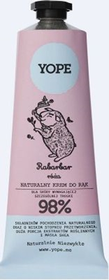 Picture of Yope krem do rk, Rabarbar i róa 50 ml