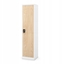 Attēls no Jan Nowak Biurowa szafa metalowa ALEX 450 x 1850 x 400 mm Eco Design* : biaa/ db sonoma