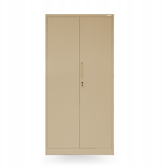 Изображение Jan Nowak Szafa metalowa wielofunkcyjna na zamek: Fresh Style DAWID, 900 x 1850 x 450 mm, beowa