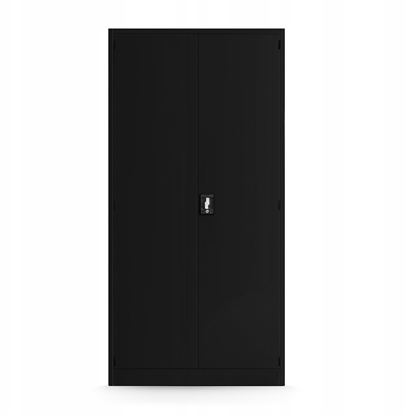 Изображение Jan Nowak Szafa warsztatowa DAREK, 920 x 1850 x 500 mm, All Black: czarna