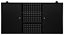 Attēls no Jan Nowak Szafka na narzdzia, wiszca BEN, 1200 x 600 x 200 mm, All Black: czarna
