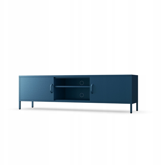 Изображение Jan Nowak Szafka RTV duga XL granatowa ROSARIA 1700 x 400 x 500 mm