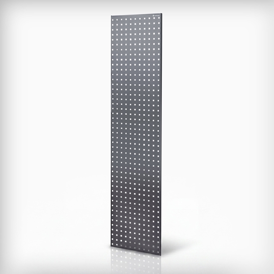 Picture of Jan Nowak Tablica perforowana do regau antracytowa: JOHNNY, 1800 x 20 x 420 mm
