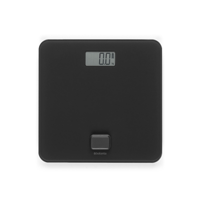 Attēls no Jaunums! BRABANTIA ReNew vannas istabas svari ar pašuzlādi  Dark Grey 8710755281341