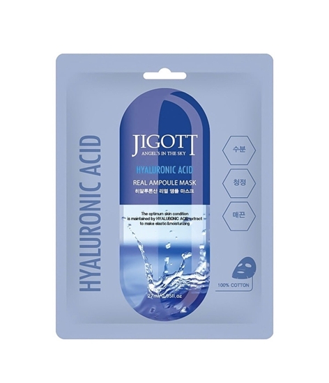 Picture of Jigott Hyaluronic Acid Real Ampoule Mask 27ml