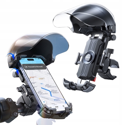 Изображение Joyroom Joyroom JR-ZS526 Sunshade Cycling Phone Mount (Helmet Version) Black