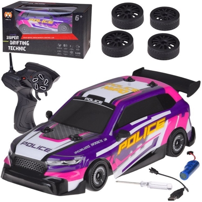 Изображение Joko Auto do driftu zdalnie sterowane PODWIETLENIE wymienne opony 4WD RC0744