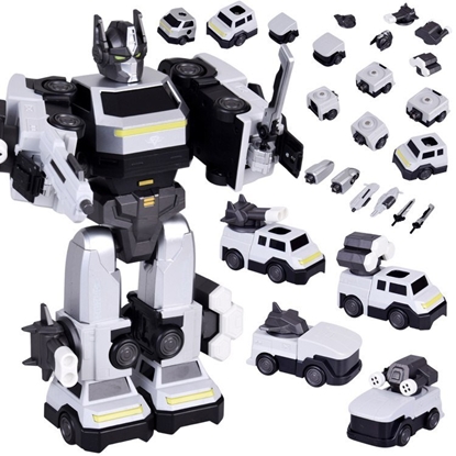Изображение Joko Zabawka Robot Magnetyczny Transformer 2w1- dua figurka - akcesoria ZA6009