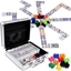 Attēls no Jokomisiada Domino gra Mexican Train metalowy kuferek GR0630
