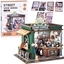 Picture of Jokomisiada Drewniane PUZZLE 3D Seria budynku kawiarni z owietleniem 120 ele ZA6012 EDUKAMP