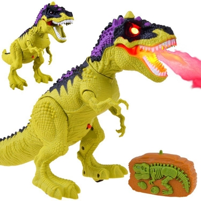 Attēls no Jokomisiada Sterowany Dinozaur r/c T-Rex ziaje dymem RC0592 EDUKAMP
