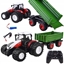 Attēls no Jokomisiada Traktor na pilota + zielona przyczepa RC0602