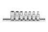Изображение Jonnesway Zestaw nasadek Torx 1/4" E4-E11 7szt. (S06H27S)