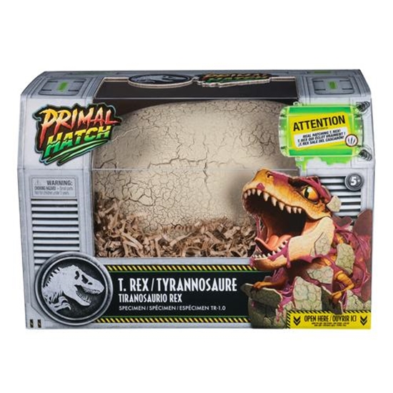Picture of Jurassic World Primal Hatch Interactive Toy Dinosaur & Egg  Hatch & Train your own Baby Dino with 100+ Sounds & Reactions  Kids