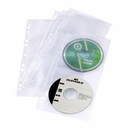 Attēls no Kabatas CD/DVD diskiem 4CD/5 gab. DURABLE