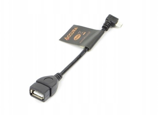 Picture of Kabel USB Accura Accura Premium micro USB OTG 0.11m