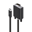 Изображение Kabel USB Alogic USB-C - D-Sub (VGA) 2 m Czarny (ELUCVG-02RBLK)
