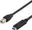 Picture of Kabel USB Deltaco USB-B - USB-B 2 m Czarny (USBC-1016)