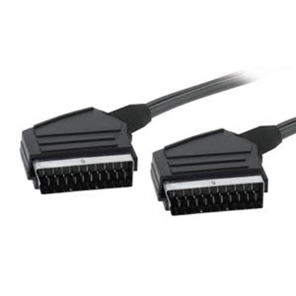 Изображение Kabelis VIDEO SCART 21pin. 1,5m. Ednet
