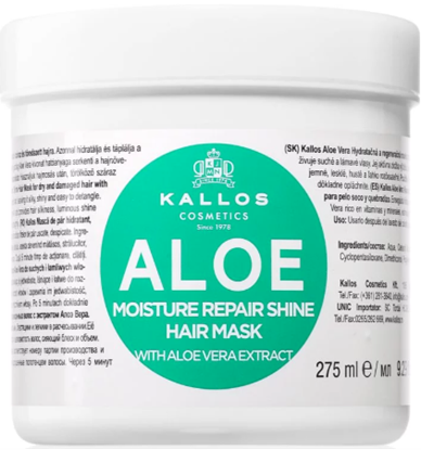 Attēls no Kallos Cosmetics Aloe Vera Hair Mask 275ml