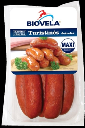 Attēls no Karsti kūpinātas Tūristu desiņas 800g BIOVELA