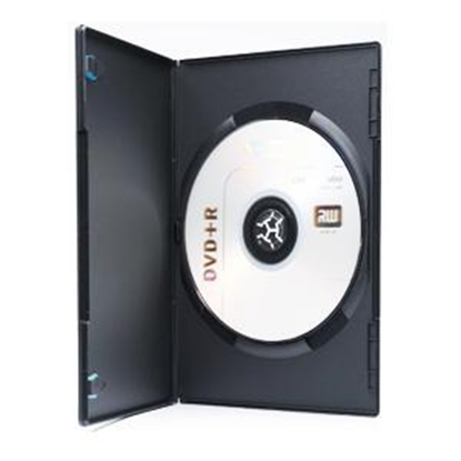 Picture of Kastīte DVD 1 disks melna 14mm.