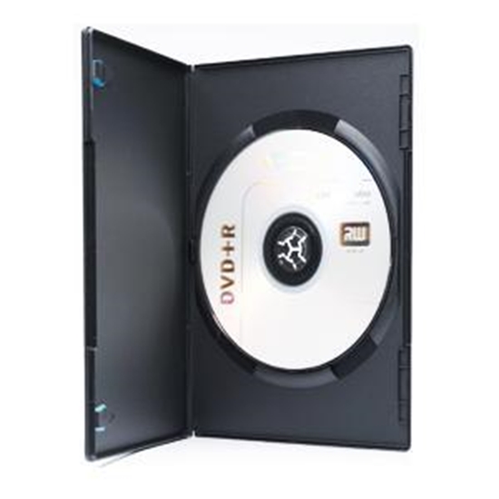 Picture of Kastīte DVD 1 disks melna 14mm.